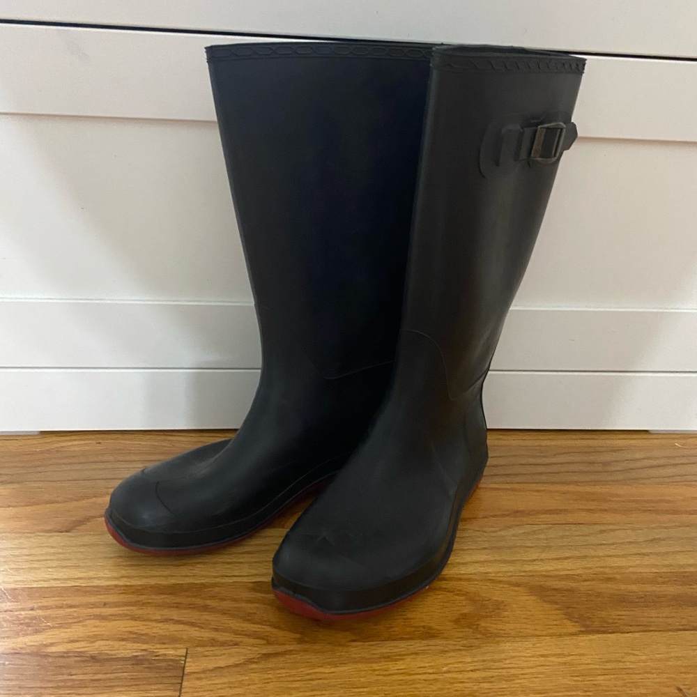 Black Women's Rain Boots